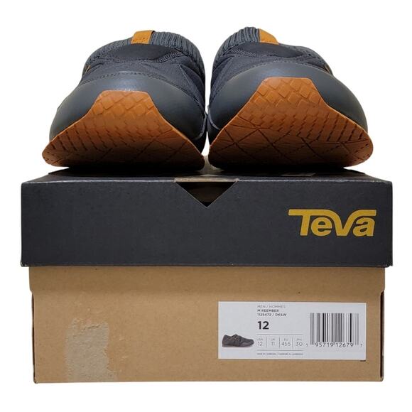 Teva Men ReEmber Convertible Slip On Slipper Sneaker Size US 12 Dark Shadow Grey - Picture 5 of 5
